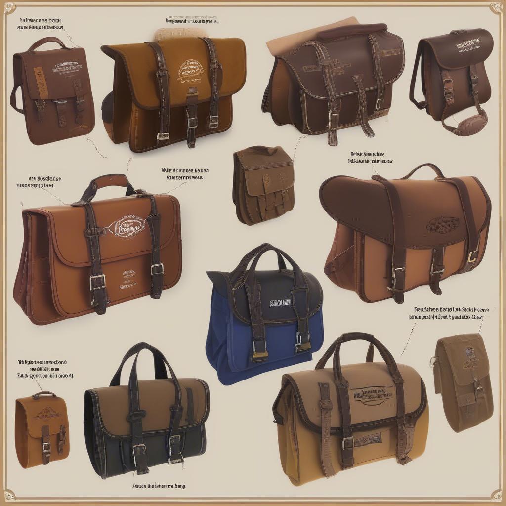 Weaver Saddle Bag Styles