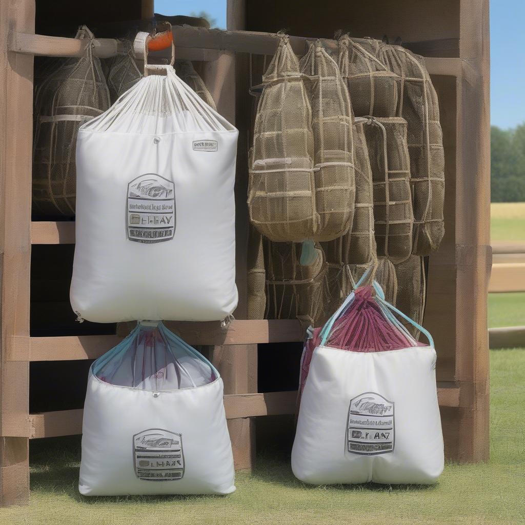 Different Types of Weaver Slow Feed Hay Bags