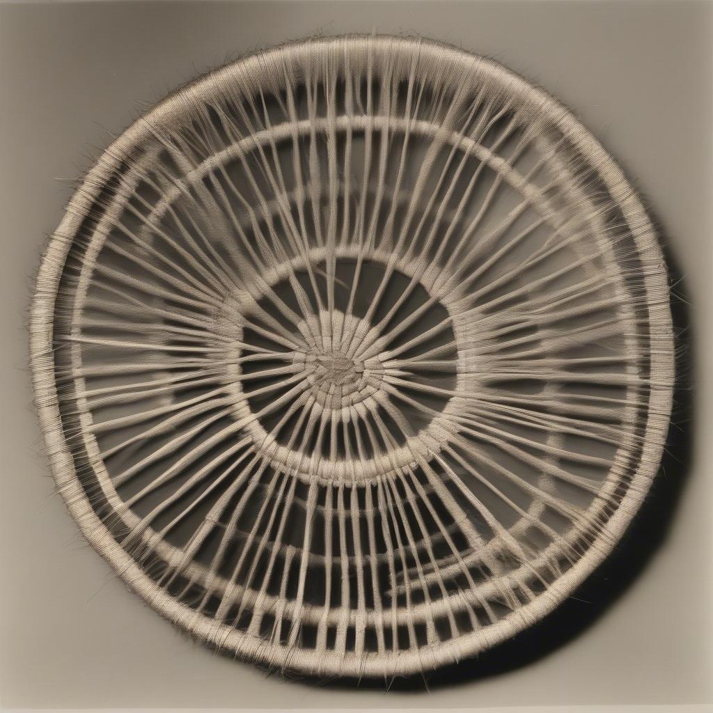 Weaving a Round Basket Base