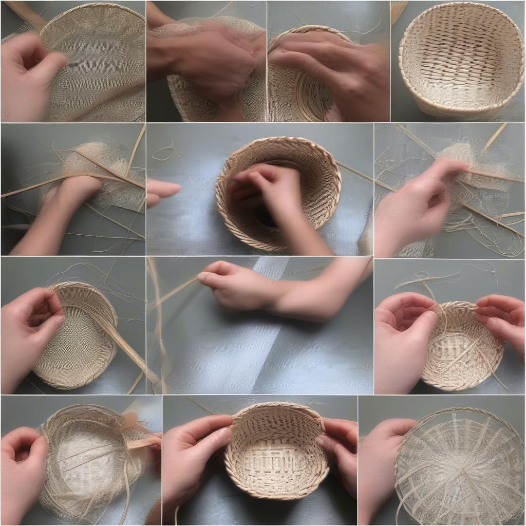 Weaving a Baby Basket Step-by-Step Guide