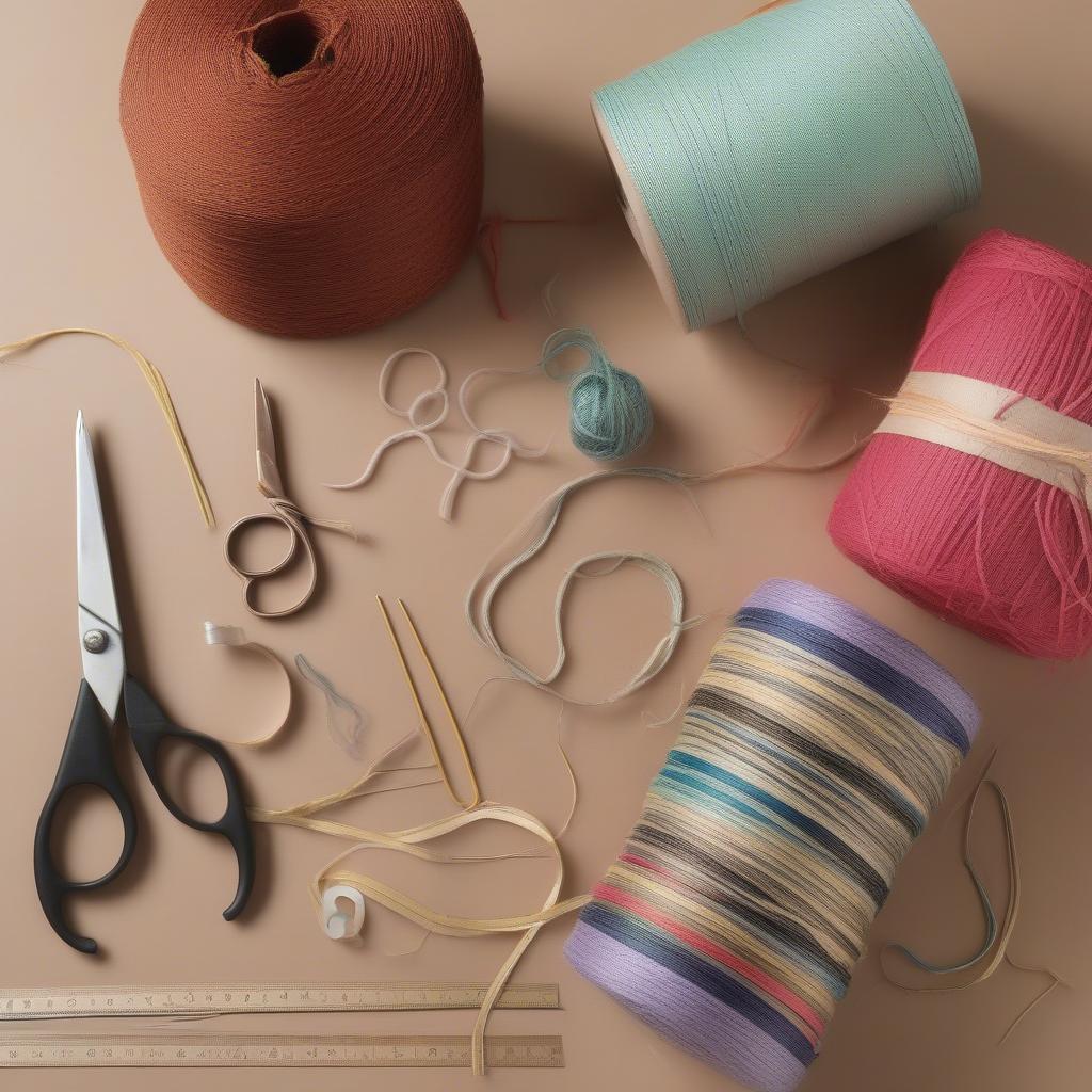 Essential Materials for Weaving a Bag on a Box