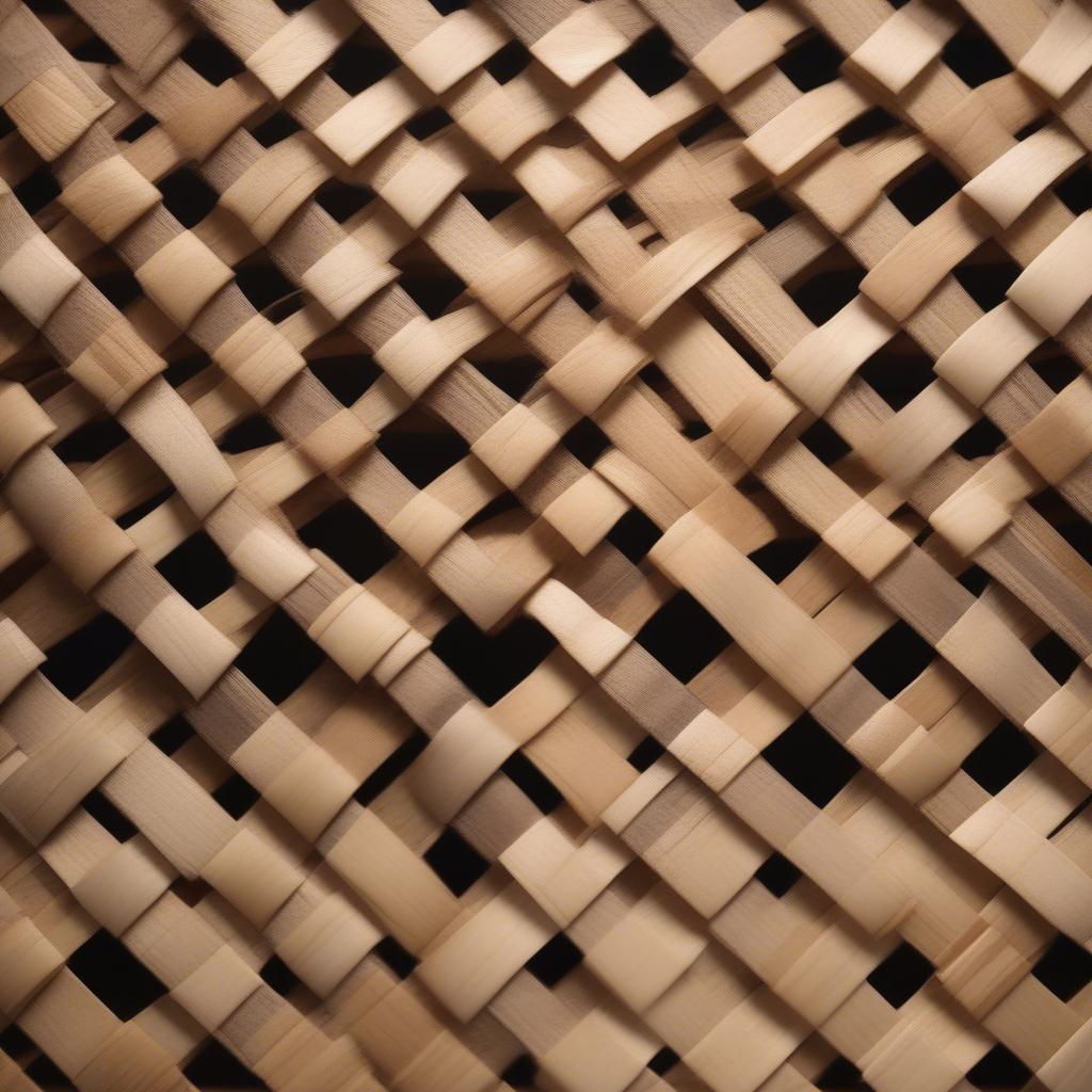 Weaving the boards for a basket weave fence involves carefully alternating the boards over and under the horizontal rails to create the distinctive woven pattern.