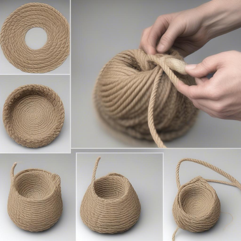 Beginner's guide to weaving rope baskets