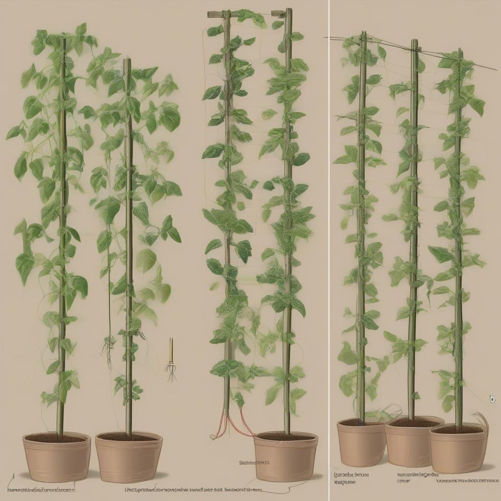 Weaving Tomato Plants Step-by-Step