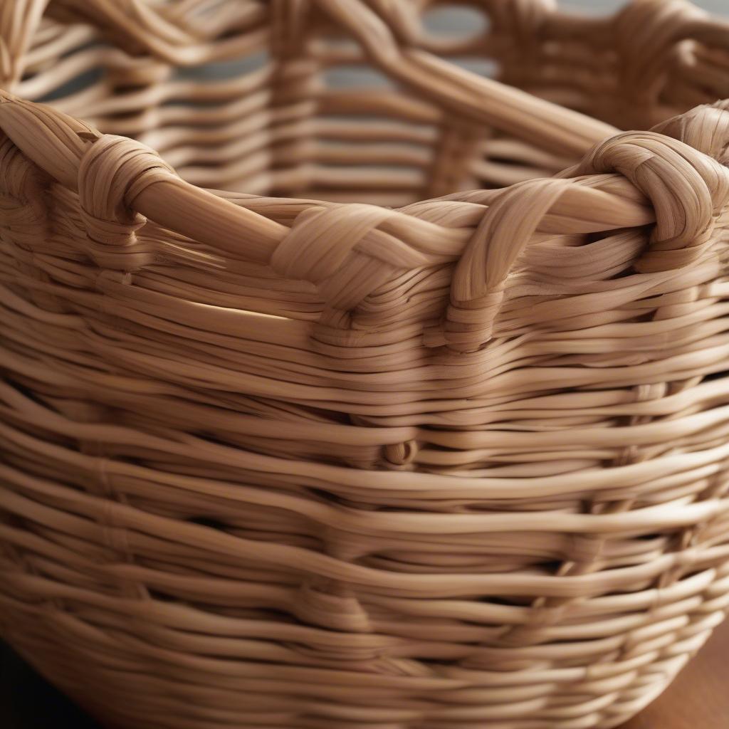 West Elm Rattan Weave Basket