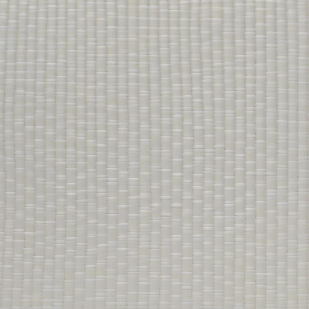 White Basket Weave Wallpaper: Vinyl vs. Grasscloth