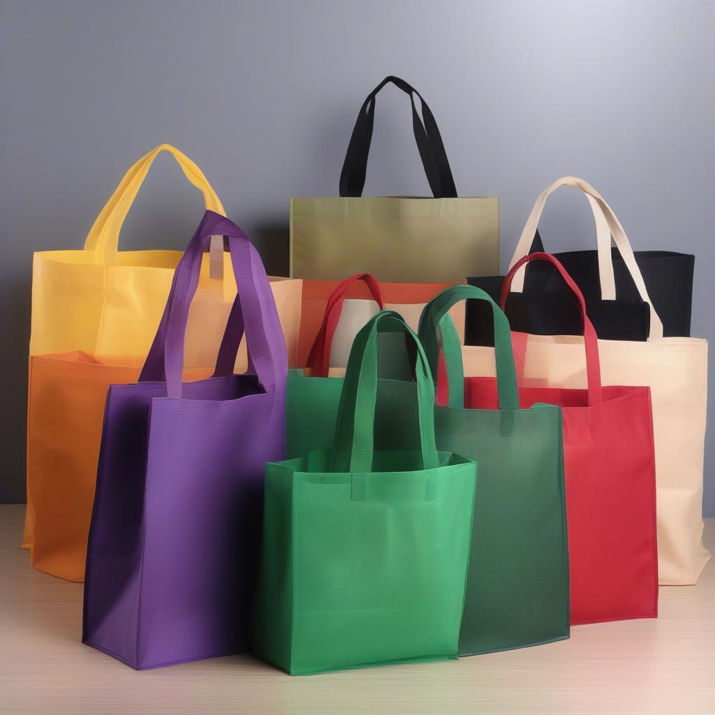 Wholesale Eco Friendly Non-Woven Bags in Various Colors and Sizes