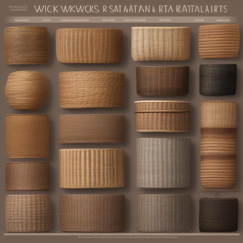 Comparing Wicker and Rattan Materials