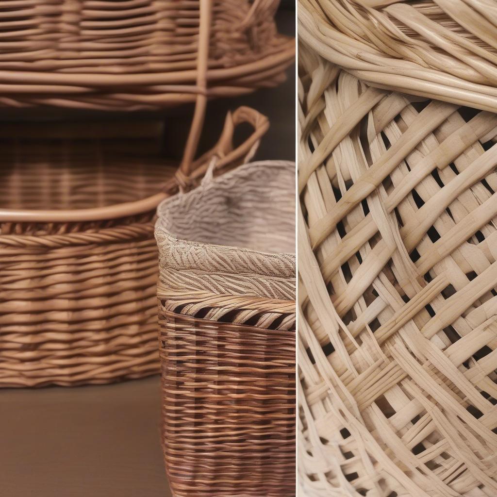 Wicker and Rattan Baskets in Montreal