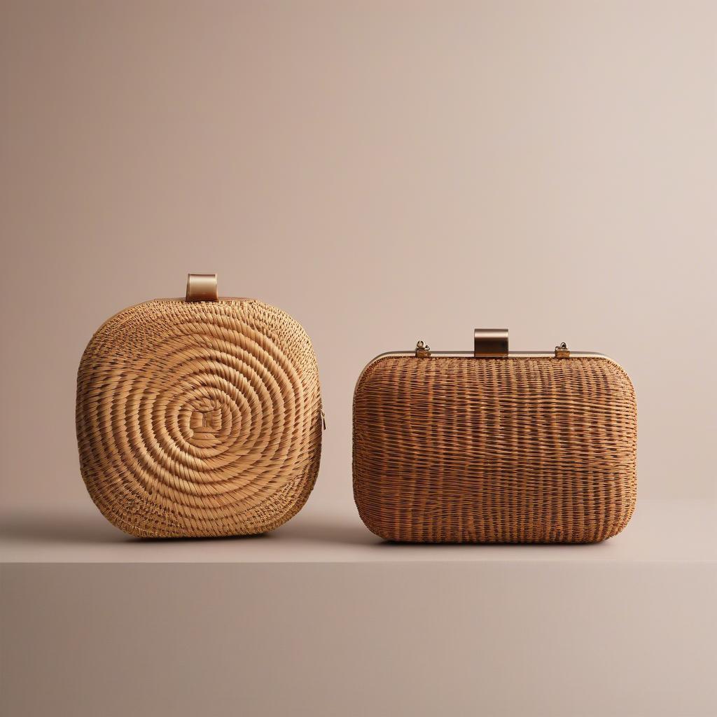 Comparing Wicker and Rattan Clutches