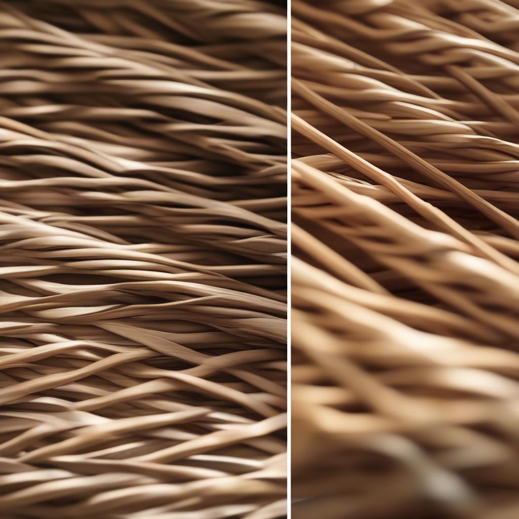 Wicker vs. Rattan: A Visual Comparison