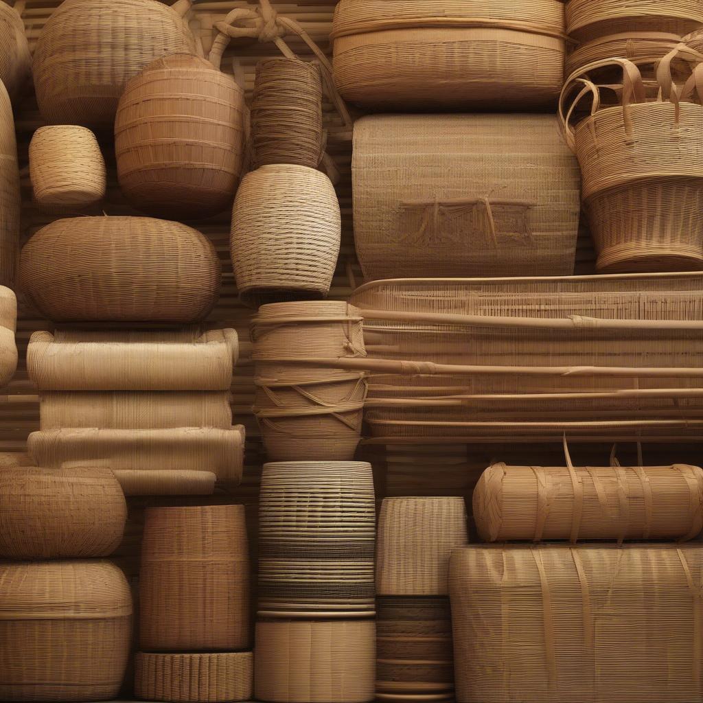 Comparing Wicker and Rattan for Basket Weaving