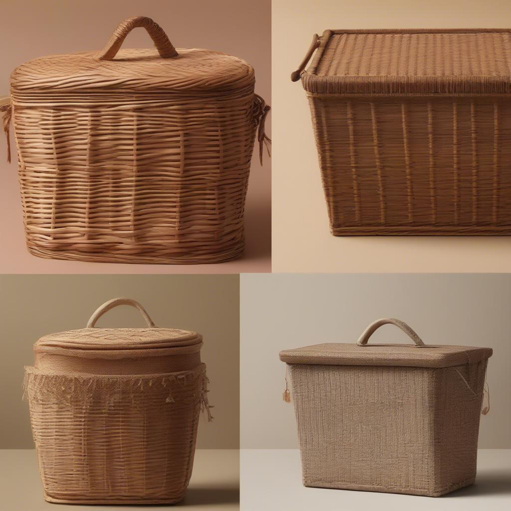 Comparing Wicker and Rattan Hampers