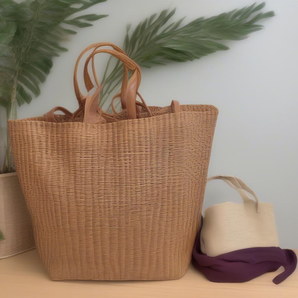 Comparing Wicker and Rattan Tote Bags