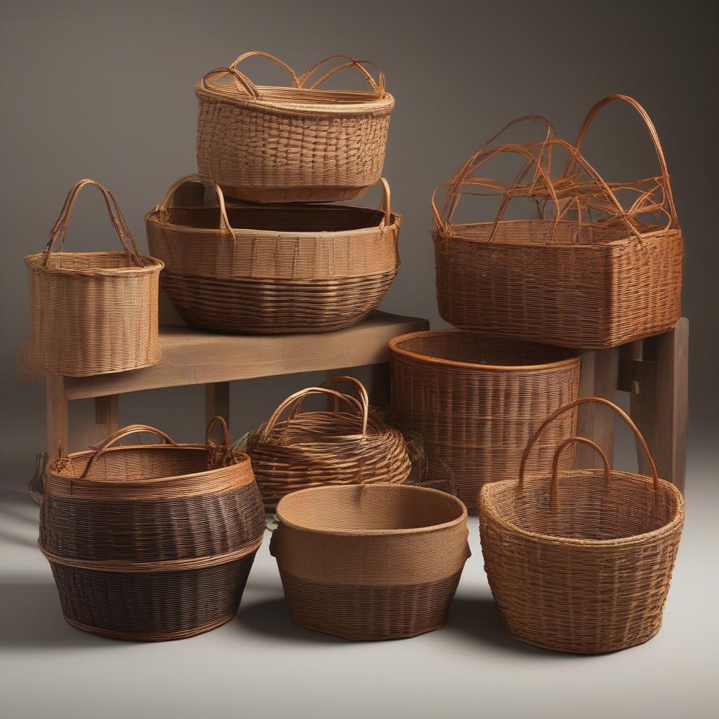 Different Willow Basket Weaving Techniques