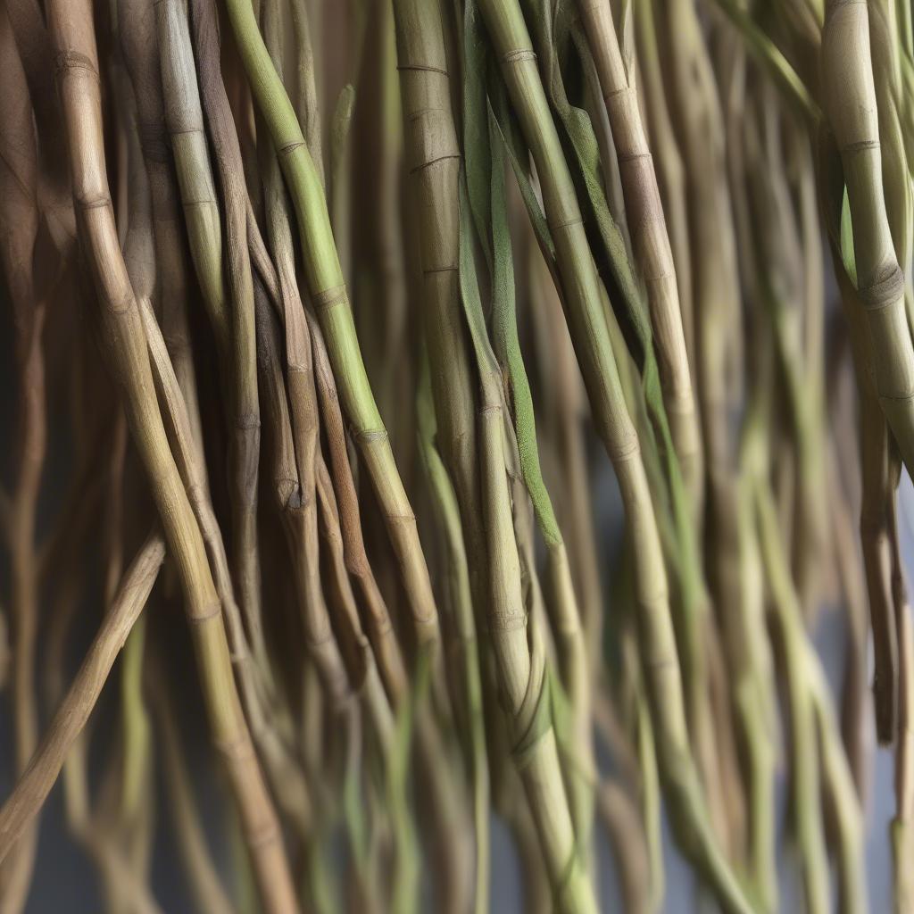 Willow Branches for Basket Weaving