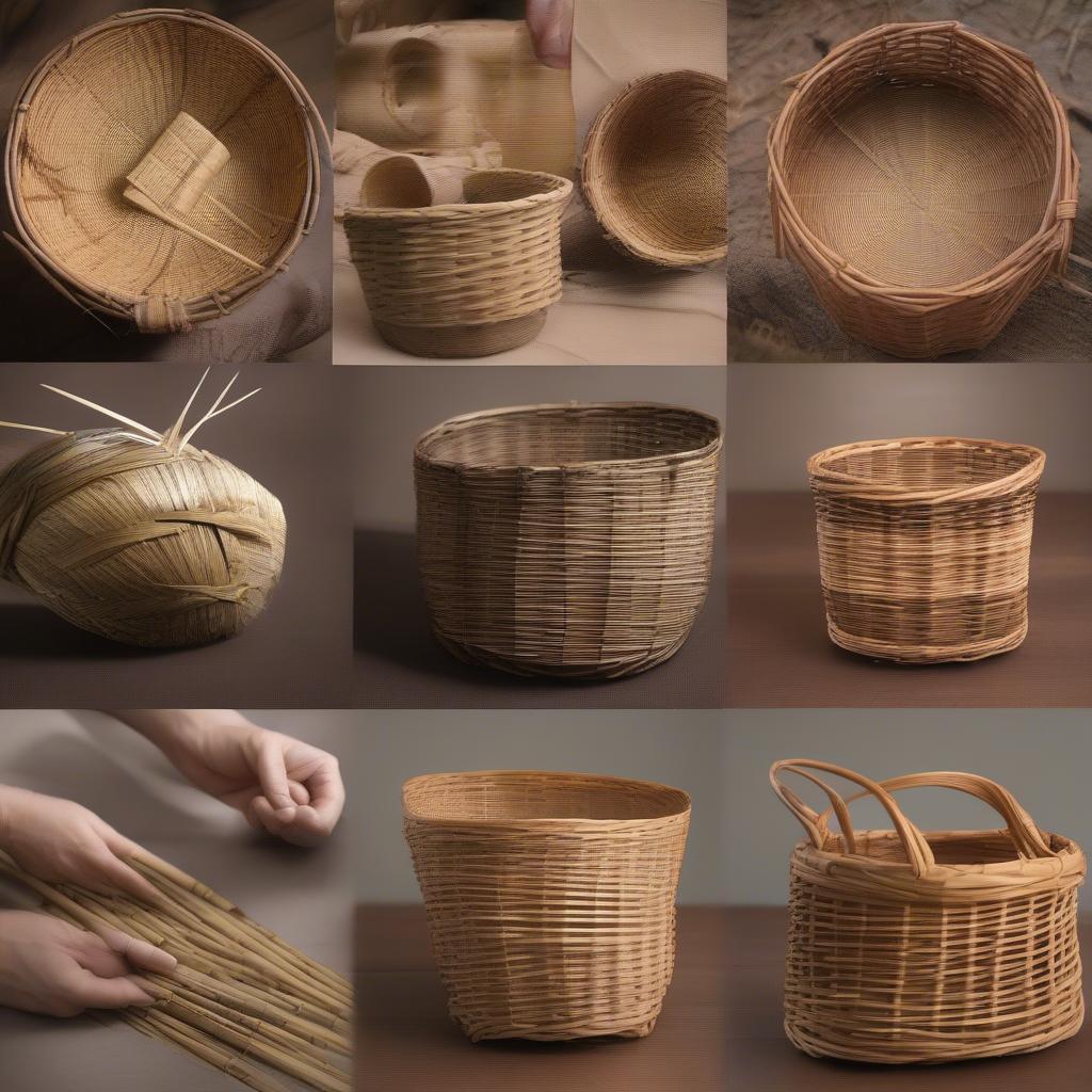 Willow, Reed, and Bamboo in Basket Weaving