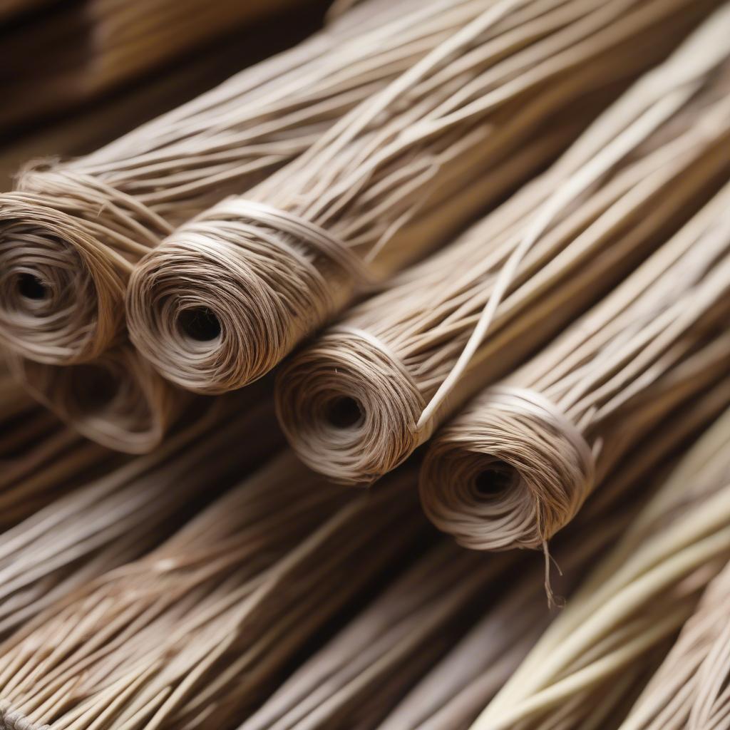 Willow Rods for Basket Weaving