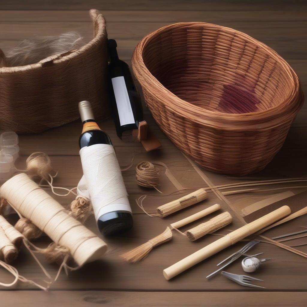 Beginner's Guide to Wine Basket Weaving Kits