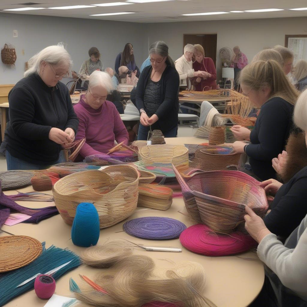 Basket Weaving Workshop in Winona