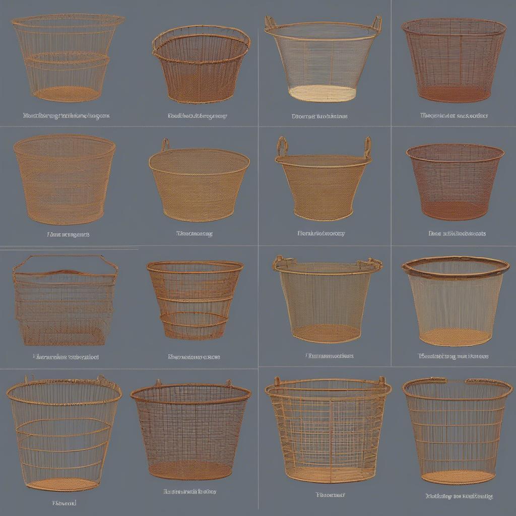 Different Wire Basket Weaving Techniques