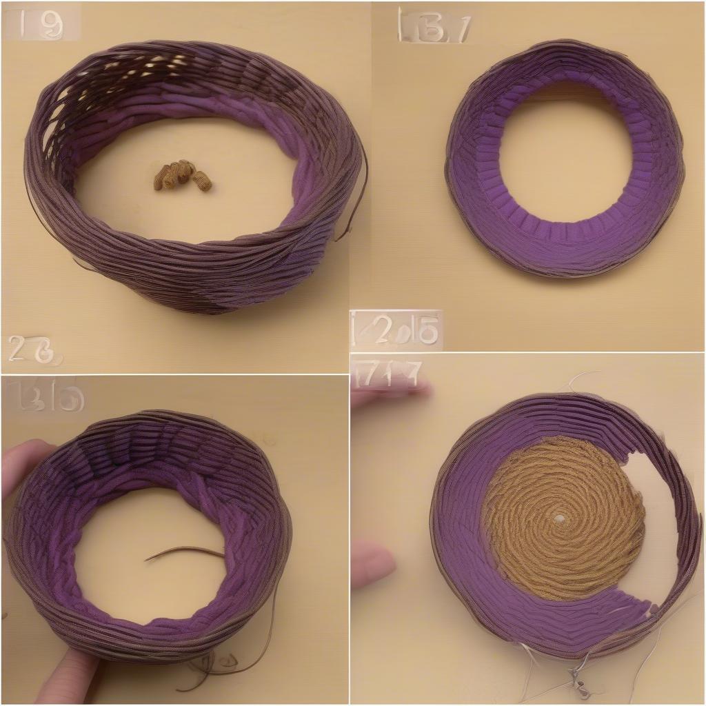 Step-by-Step Guide to Coiling a Wisteria Basket