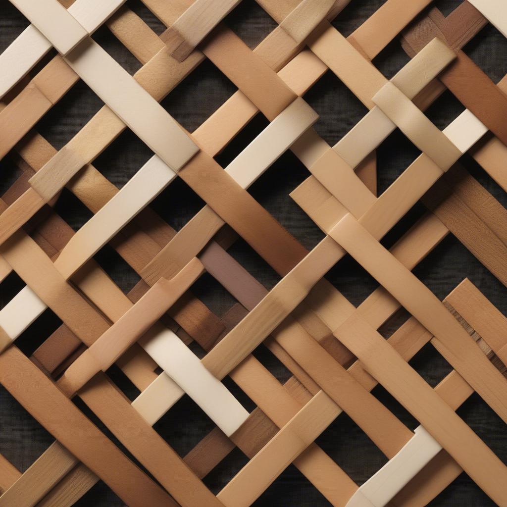 Wood Basket Weave Variations