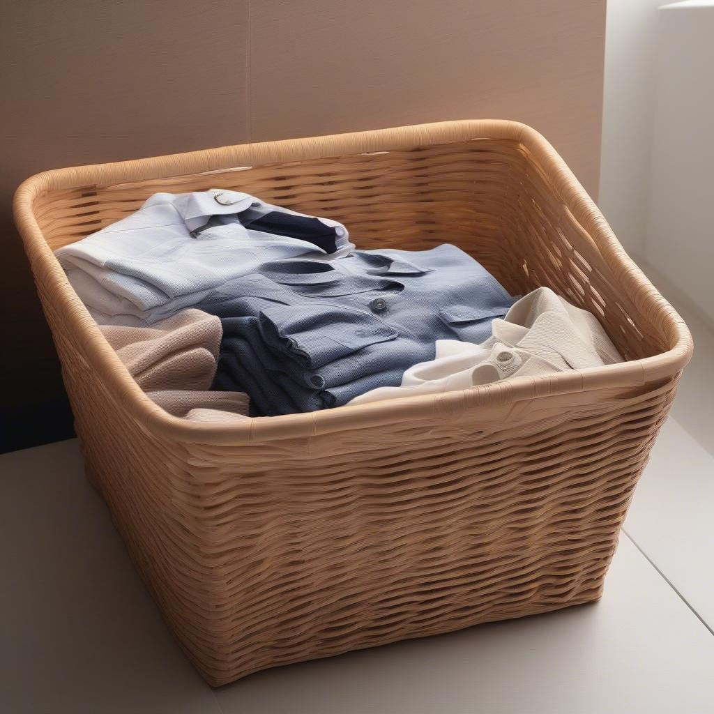 Benefits of a Wooden Weave Clothes Basket