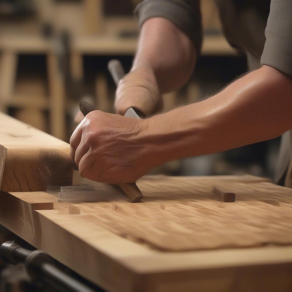 Creating the Basket Weave Pattern on a Lathe