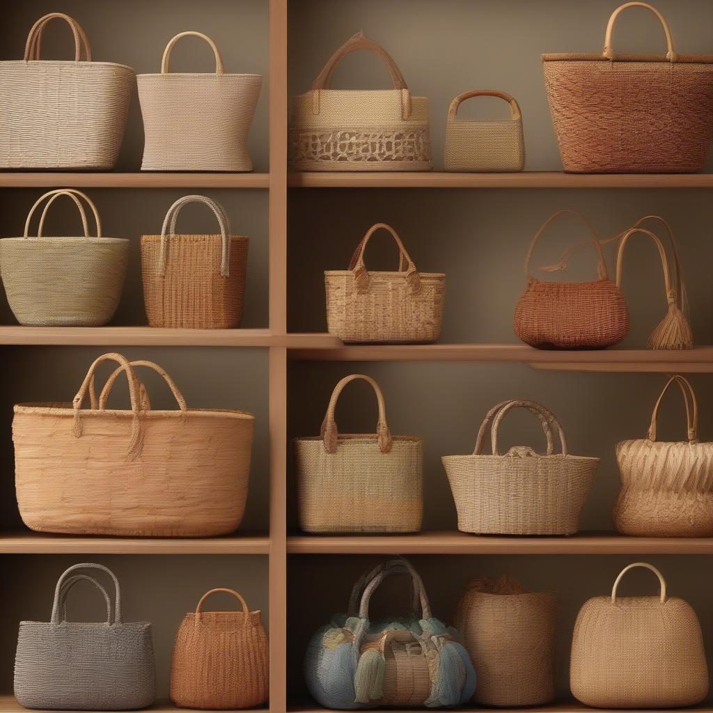 Variety of Woven Bag Brands