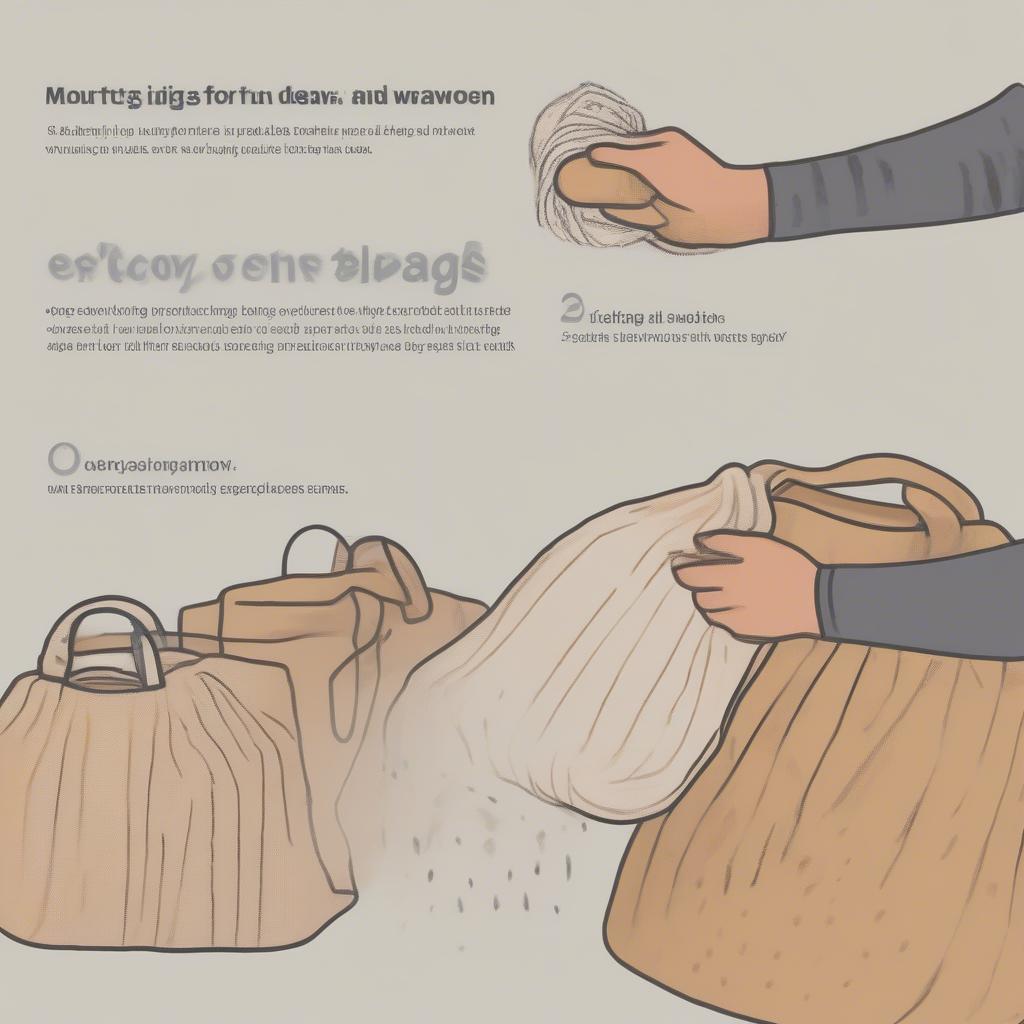 Woven Bag Care and Storage