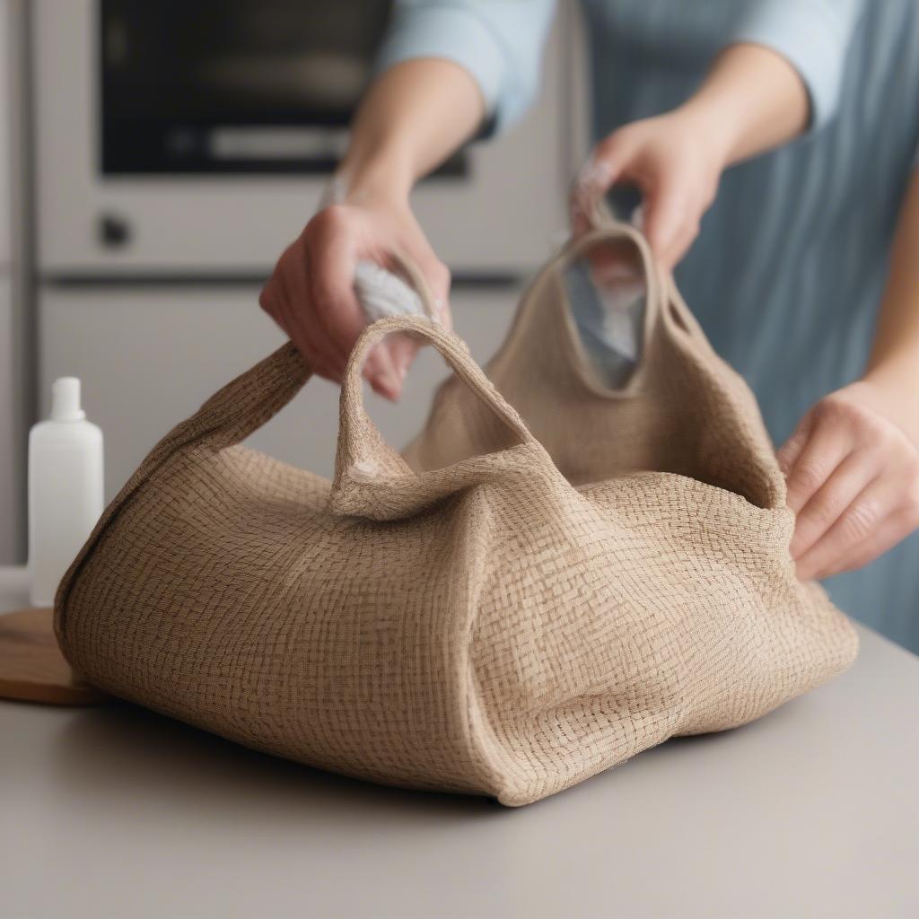 Caring for Woven Bags