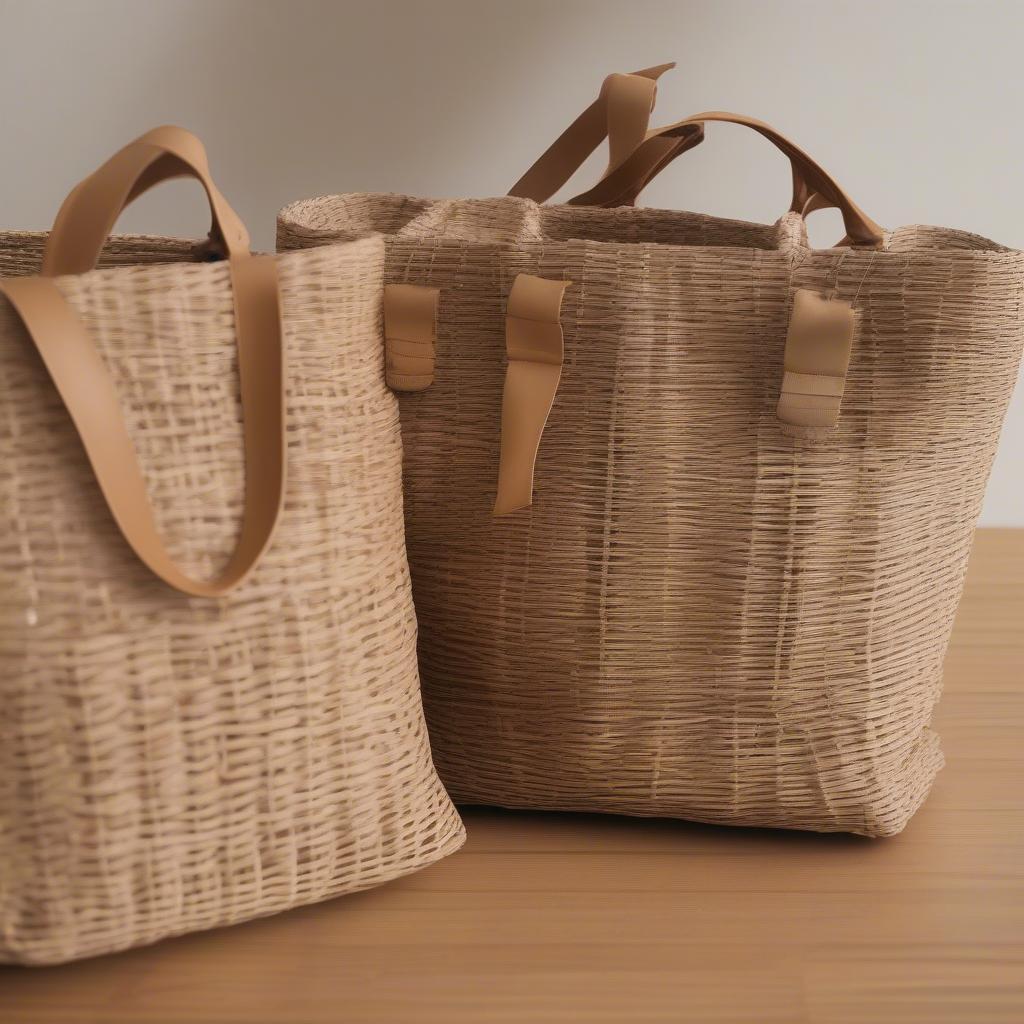 Woven Bag Kmart Materials: Wicker vs Rattan