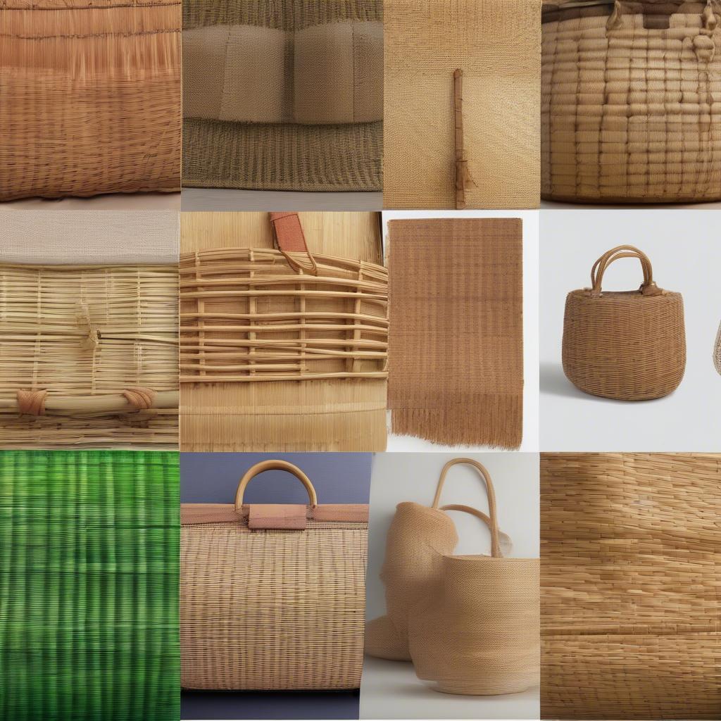 Variety of Woven Bag Materials