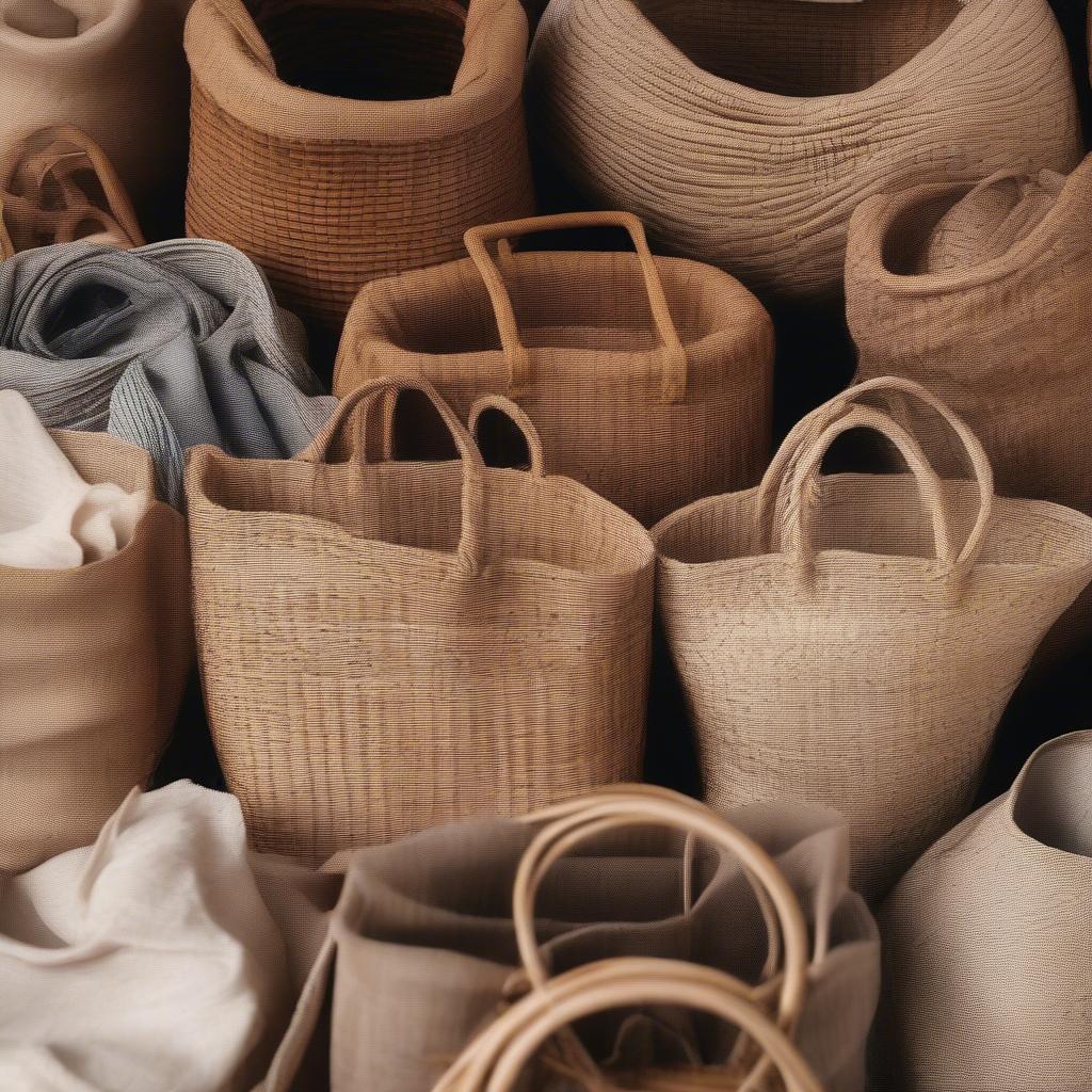 Woven Bag Materials: Wicker, Rattan, and More in Ahmedabad