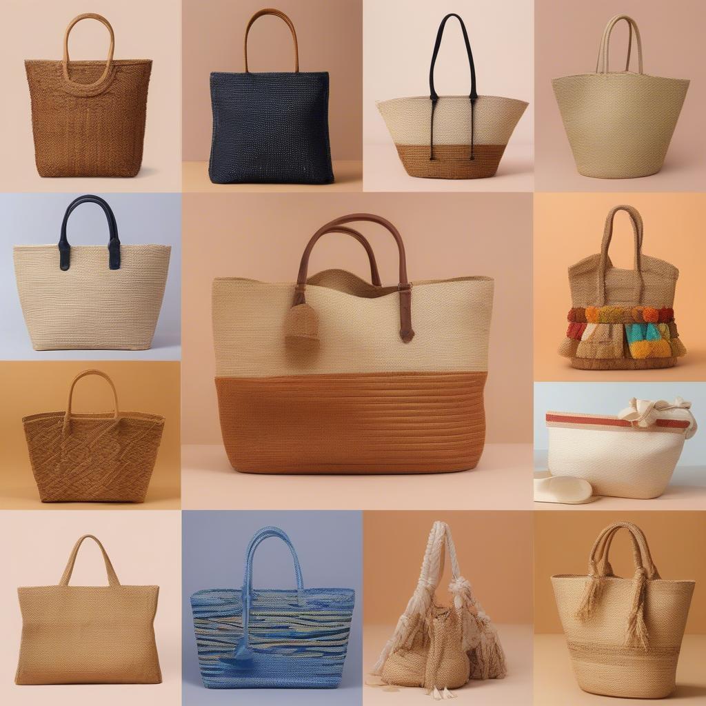 Woven Bag Styles: Market Totes, Beach Bags, Clutches, and Crossbody Bags