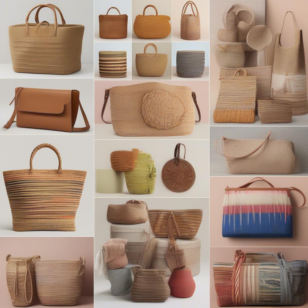 Variety of Woven Bags