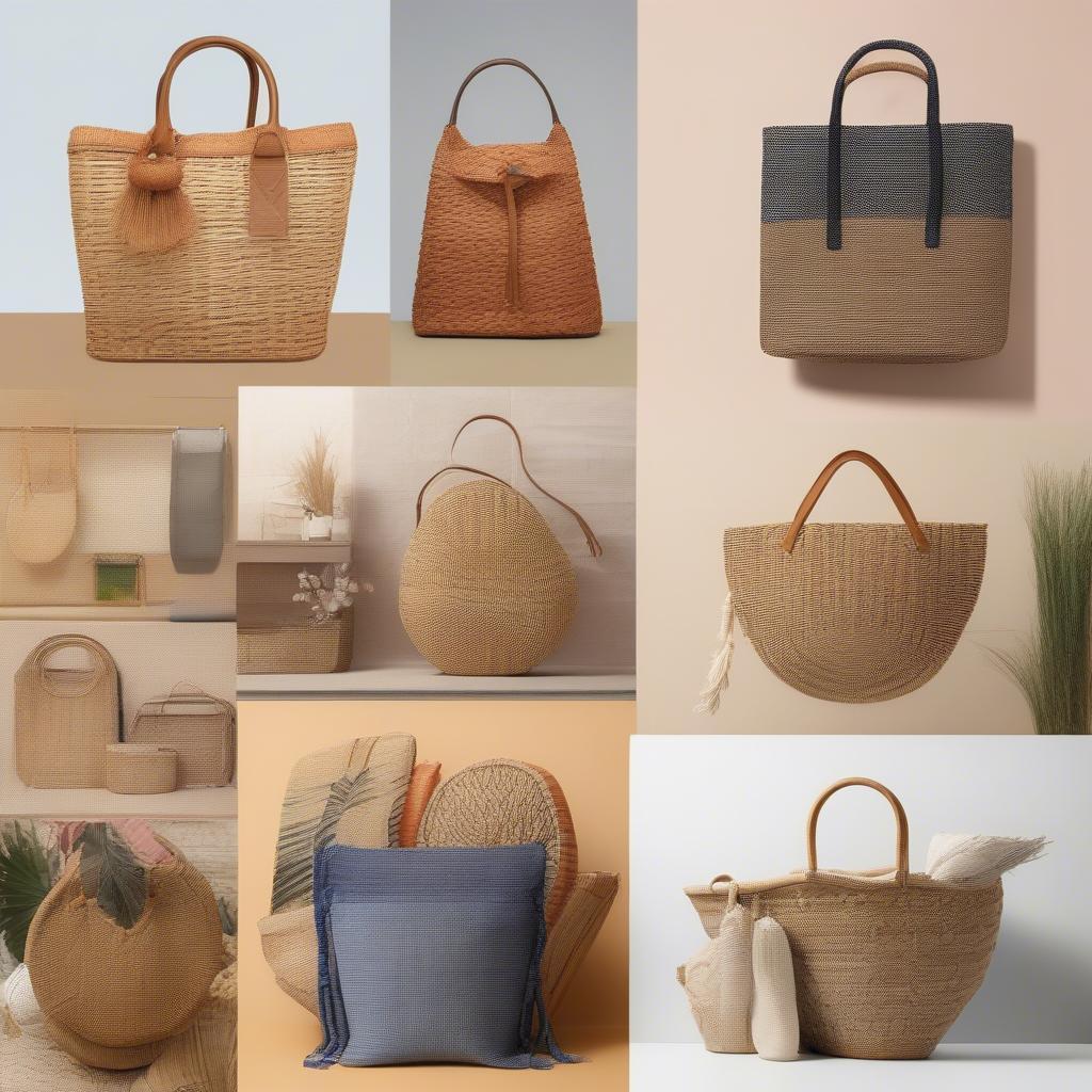 Variety of Woven Bags