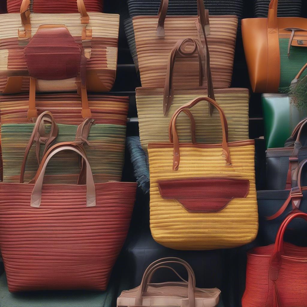 Variety of Woven Bags