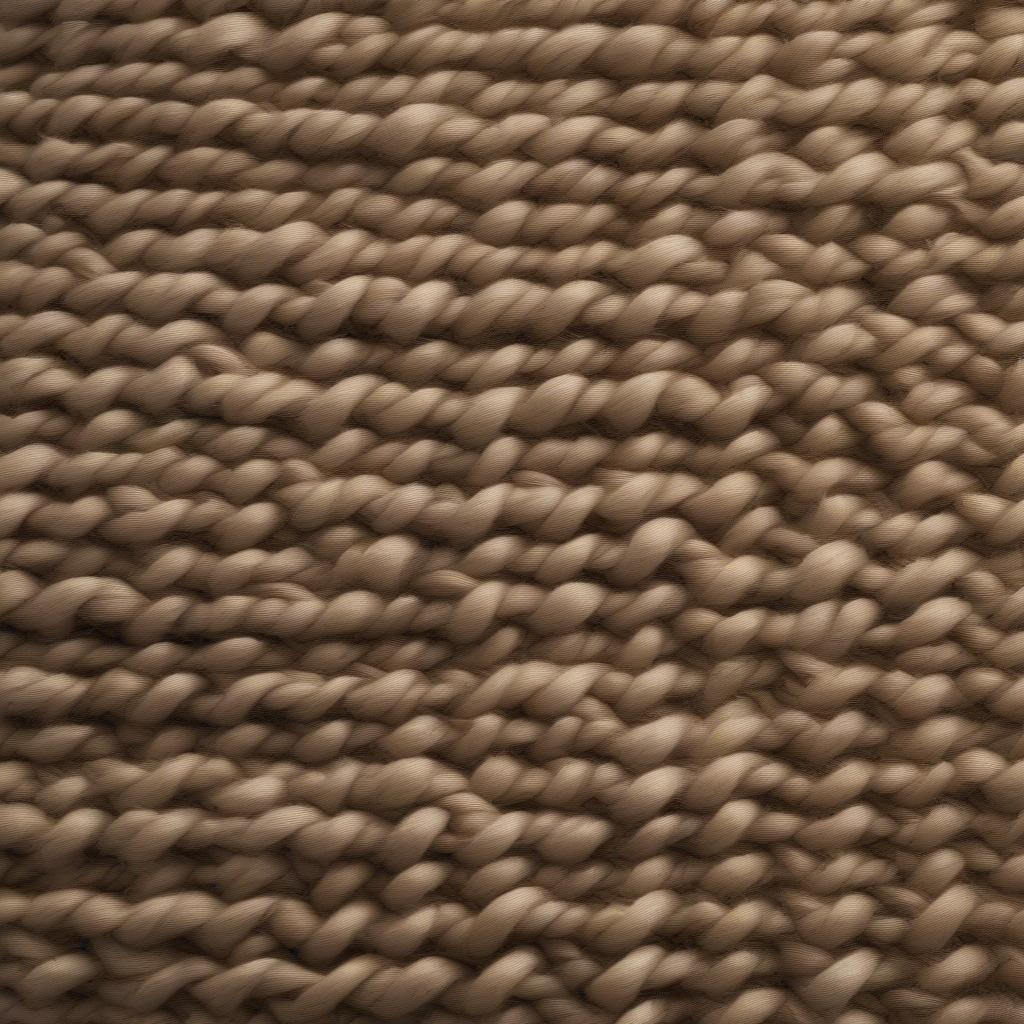 Woven basket weave jute rug showcasing its natural fibers and intricate texture.