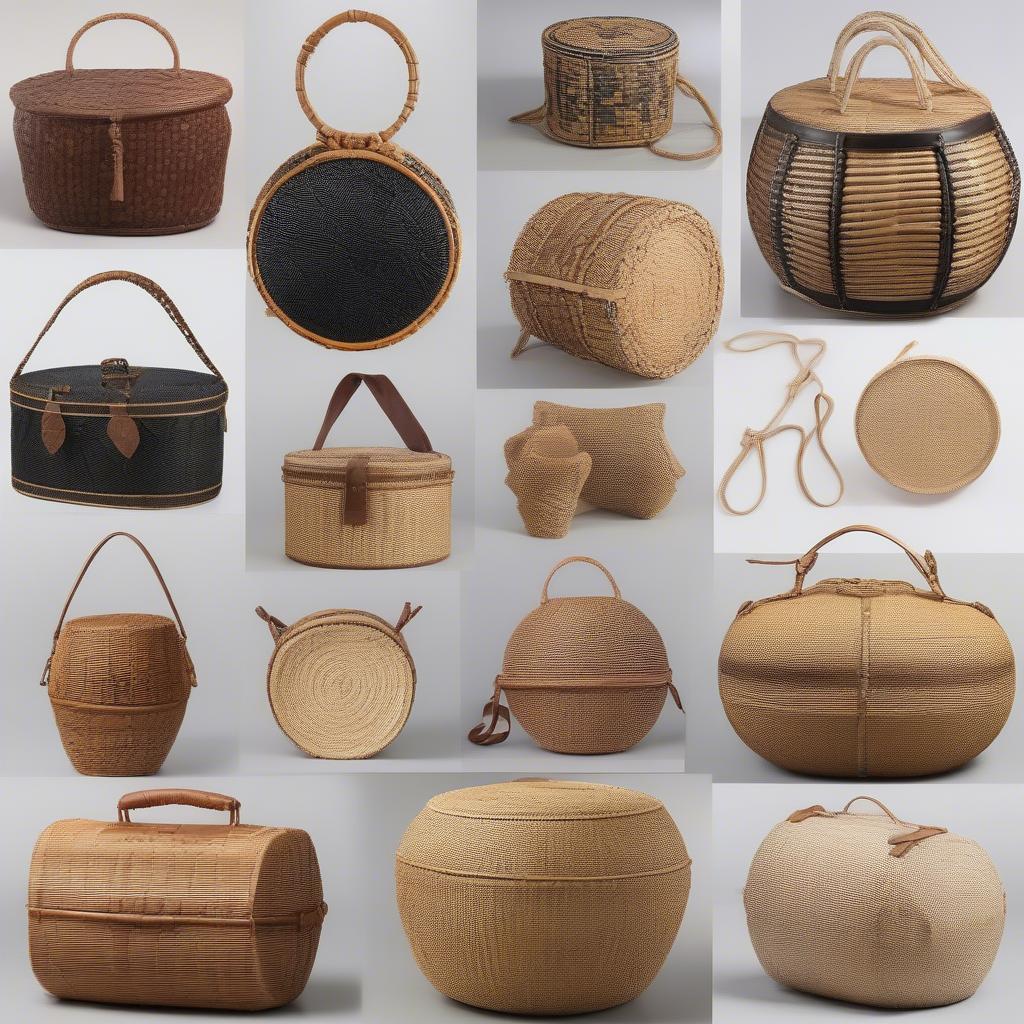 Different Styles and Materials of Woven Drum Bags