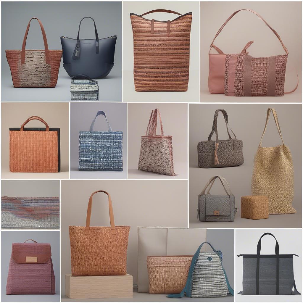 Different Styles of Woven Fabric Bags: Tote, Clutch, and Shoulder Bag