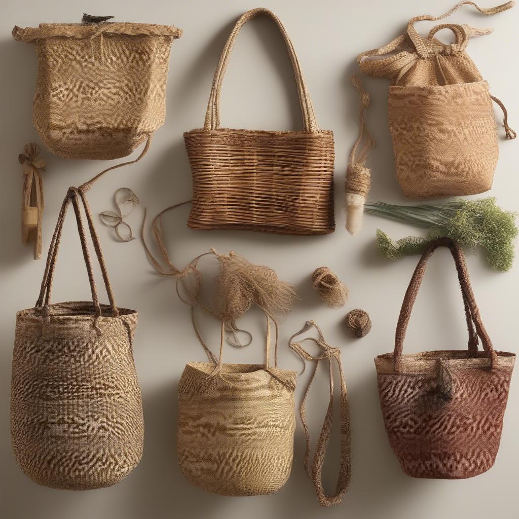 Different Types of Woven Foraging Bags