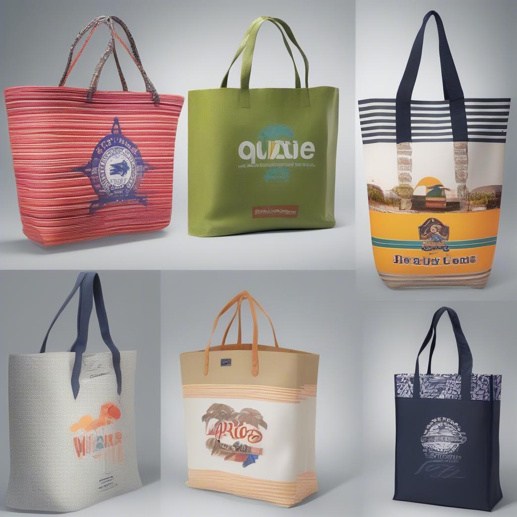 Customizing Woven Plastic Beach Bags