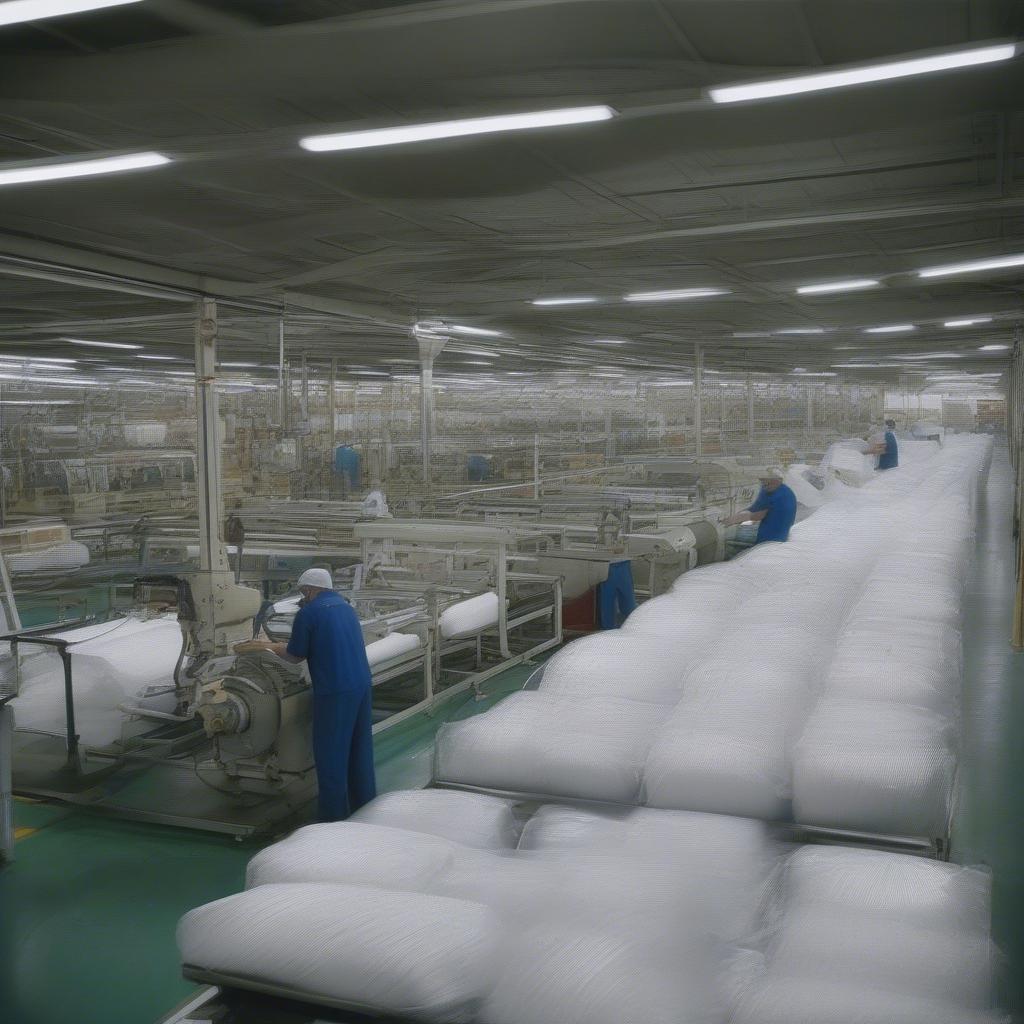 Woven Plastic Beach Bag Factory Production Line