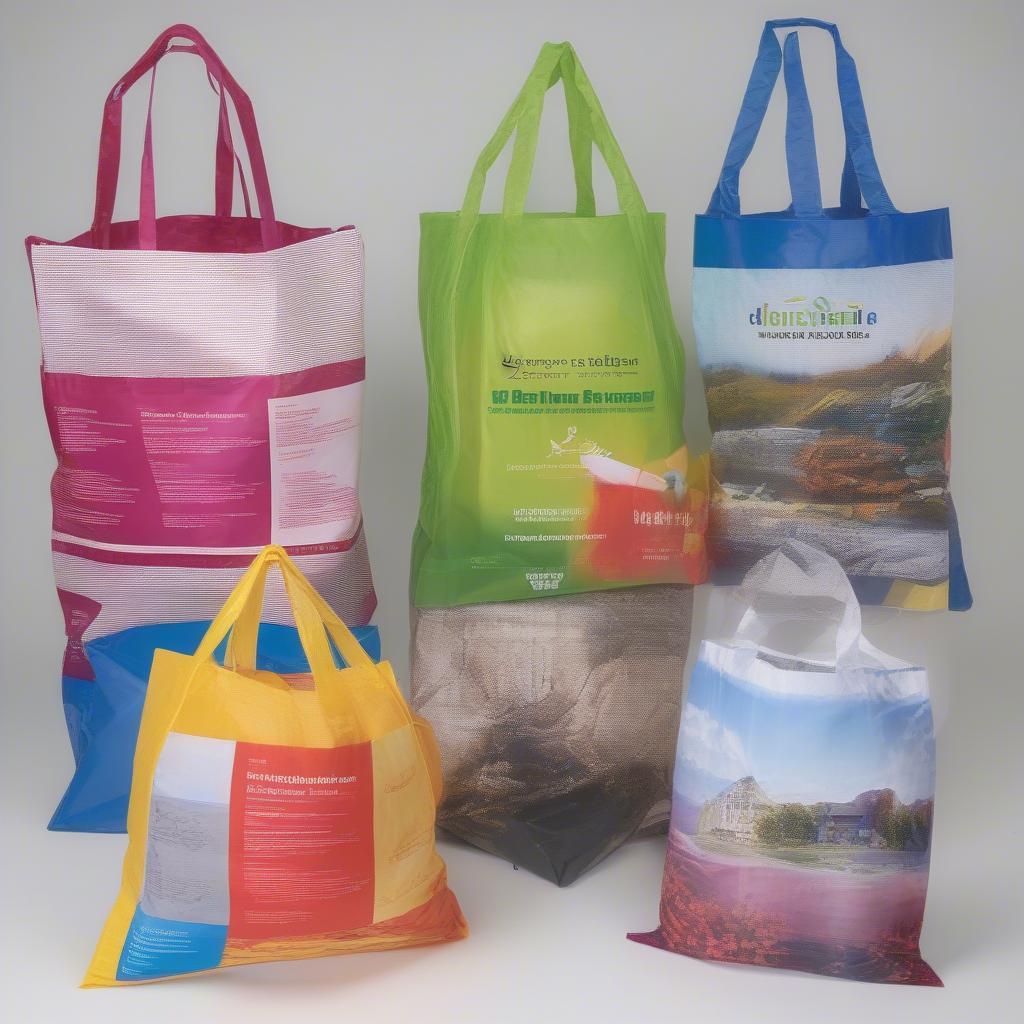 Custom 24x40 Woven Poly Bags