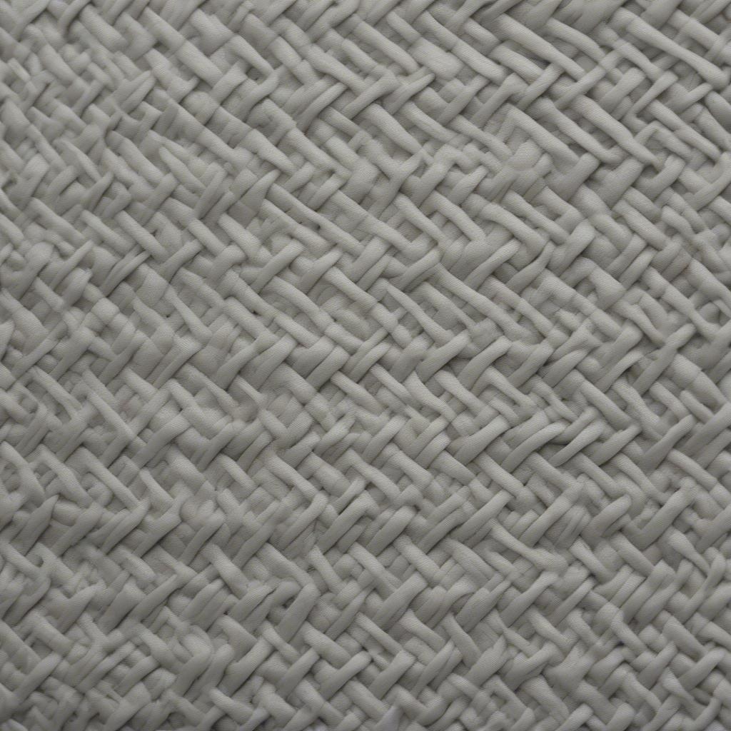 Detailed view of the woven texture of a polypropylene cement bag, highlighting the unique pattern and strength of the material.