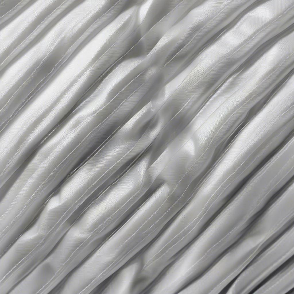 Close-up view of woven polypropylene trash bags showcasing their texture and durability