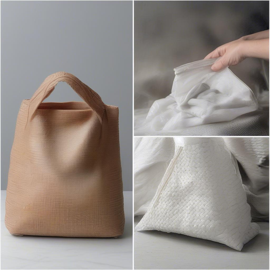 Caring for woven PVC bags