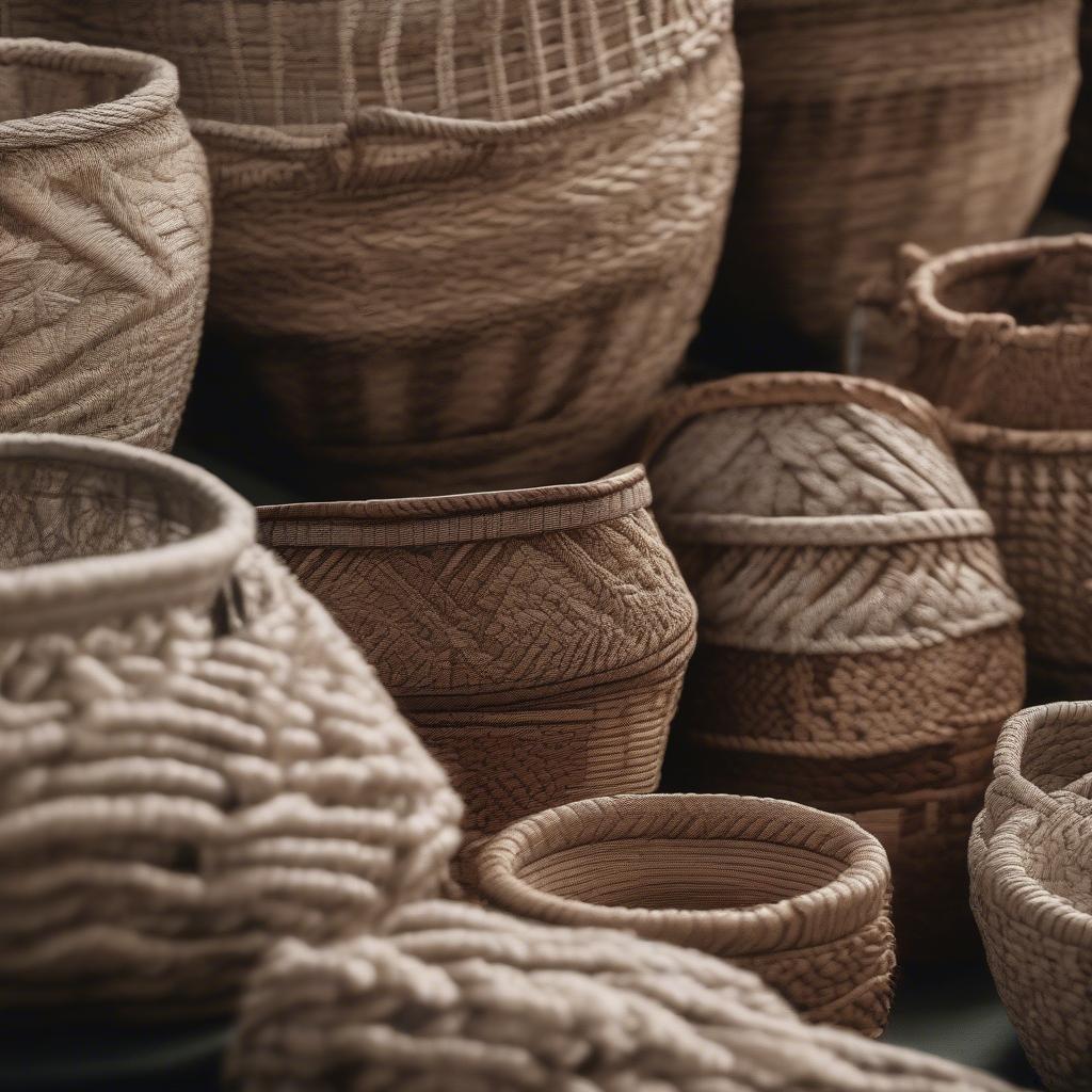 Woven Rope Basket Designs